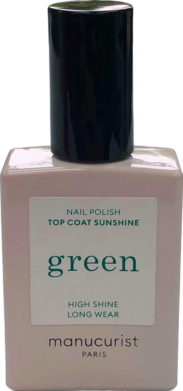 Manucurist Top Coat Sunshine Green 15 ml