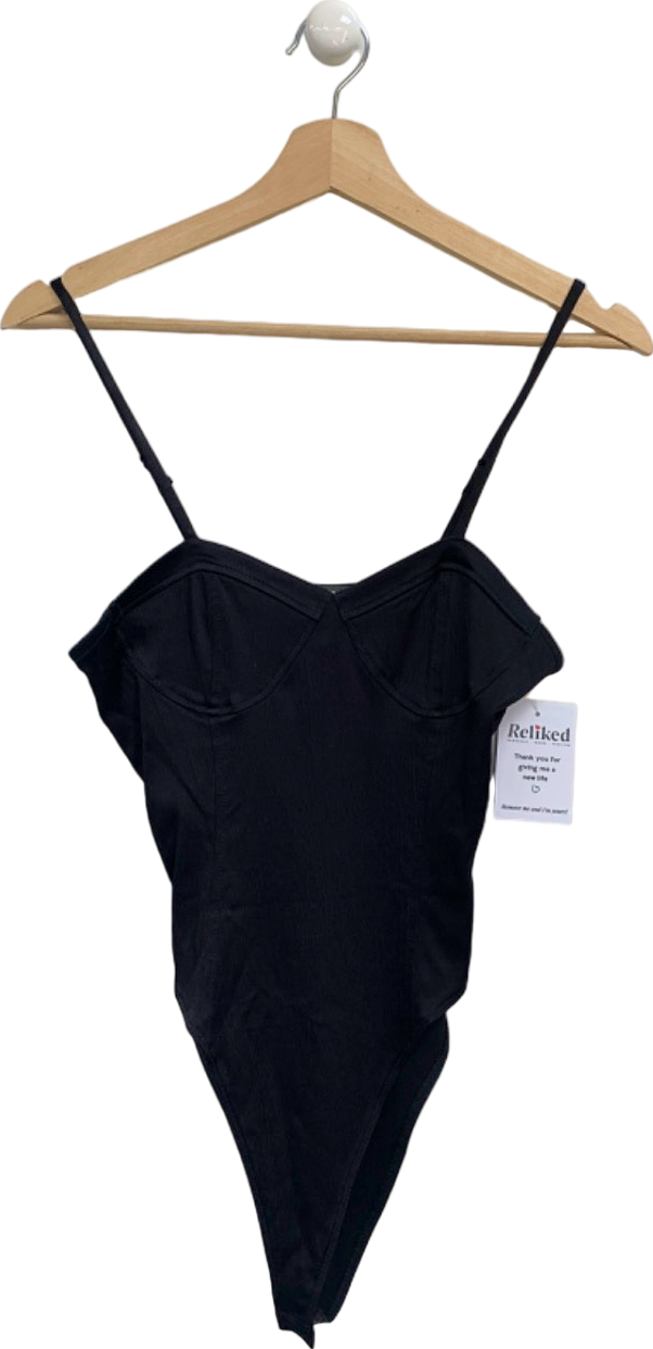 Primark Rita Ora Black Bodysuit UK 10