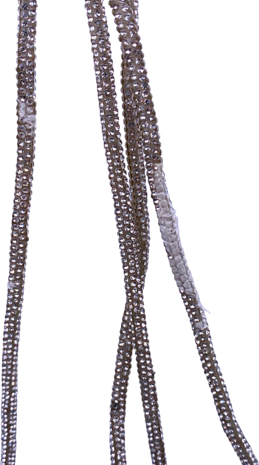 Cape Robbin Silver Strappy Mule Heels UK Size 4