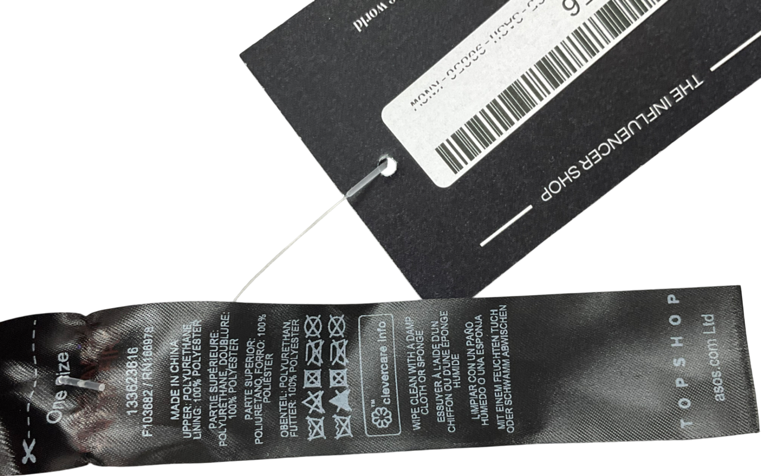 Topshop Samira Scoop Shoulder Bag In Red One Size