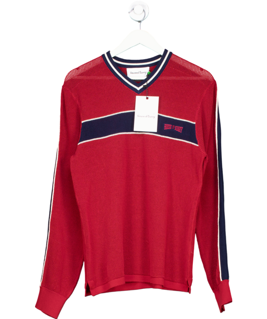HOUSE OF SUNNY Red Joey Knit UK M