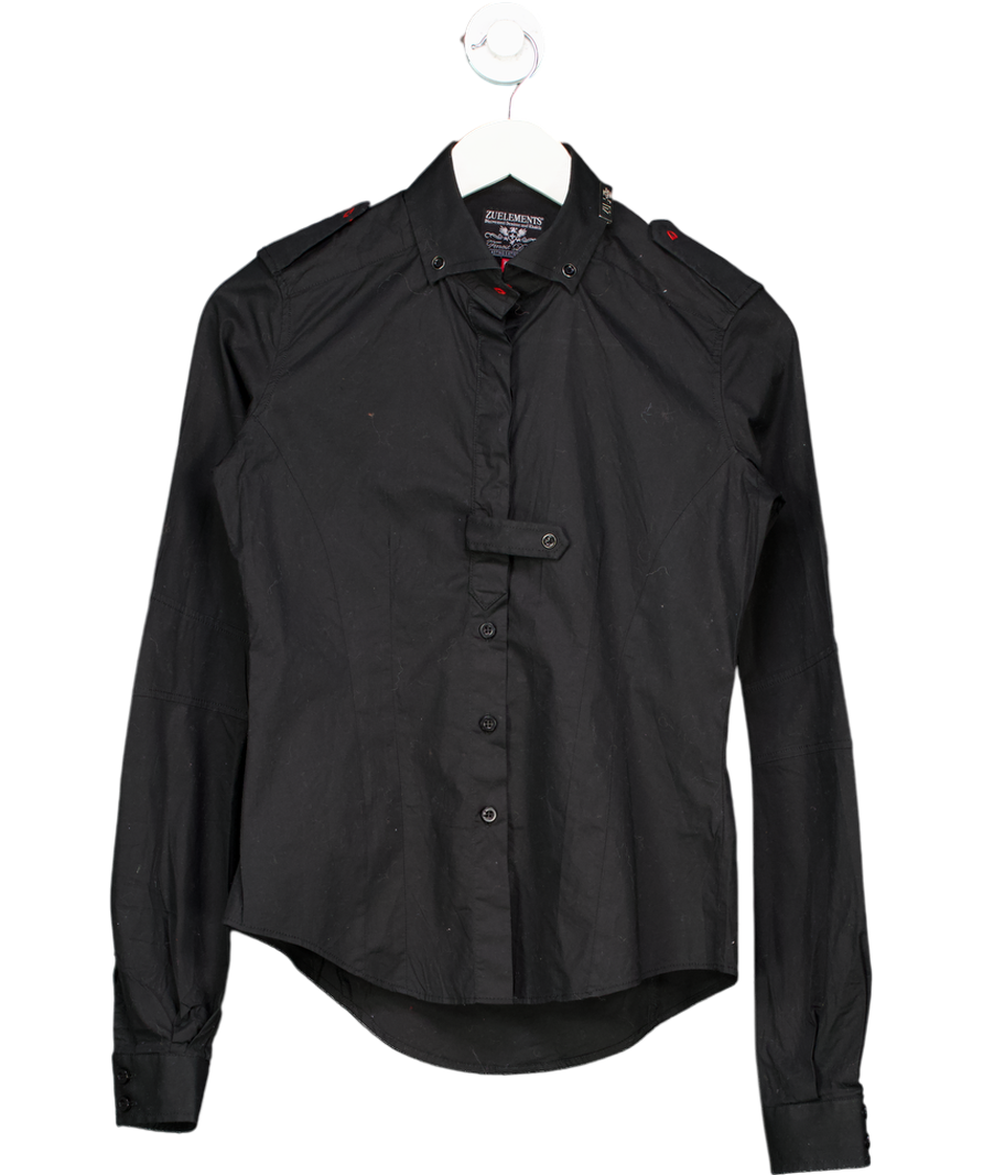 Zuelements Black Vinatahe Style Top UK S