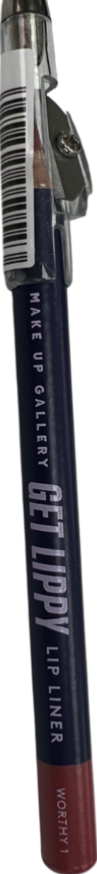 Make Up Gallery Lip Liner with sharpener Worthy 1