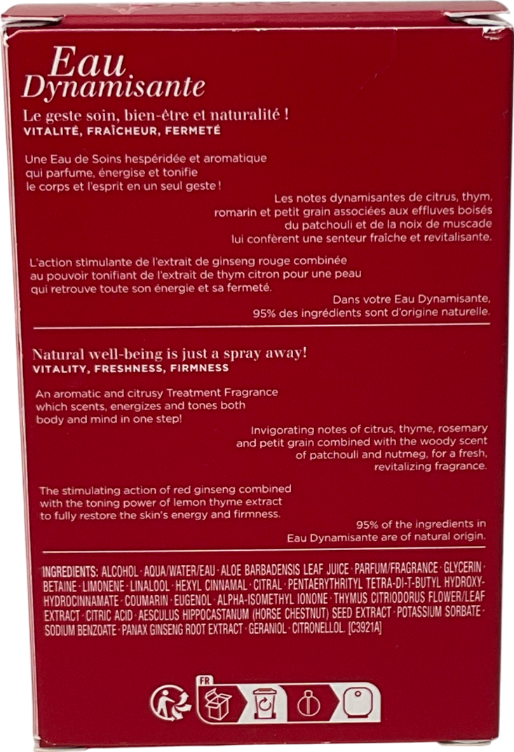 Clarins Eau Dynamisante Treatment Fragrance 50ml