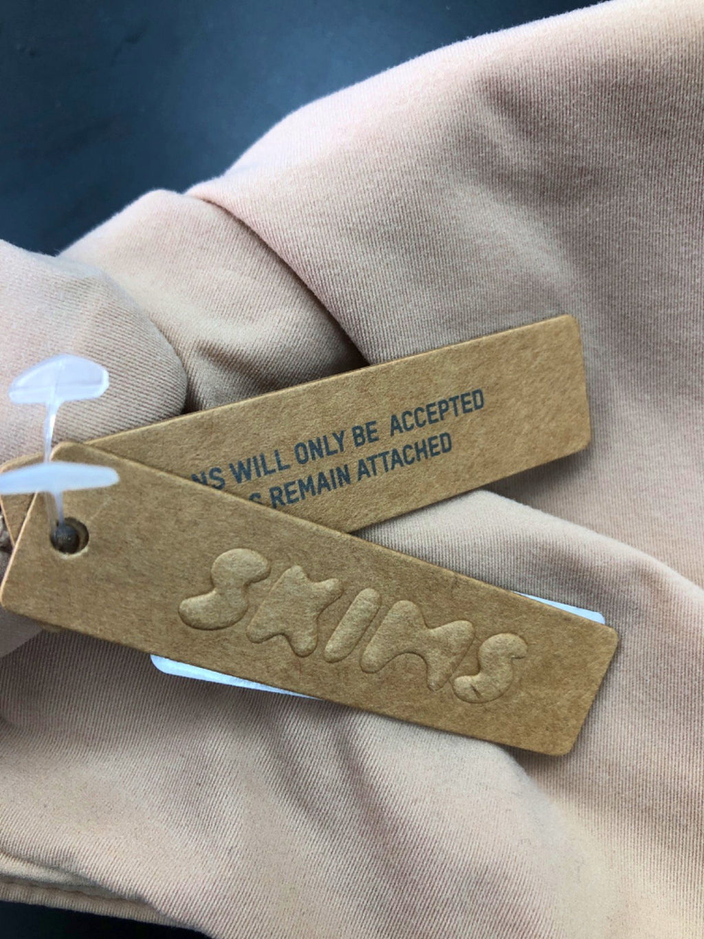 SKIMS Clay Fits Everybody Bandeau Top- UK XL