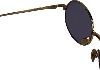 My my my Purple Round Sunglasses in case