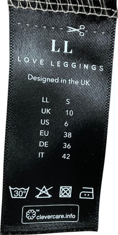 Love Leggings Beige Hoodie UK 10