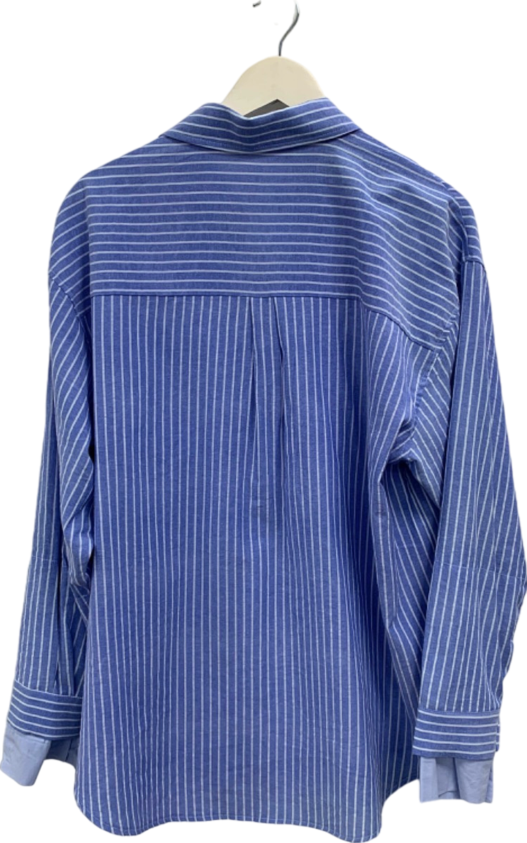 Storets Blue Striped Shirt UK S/M