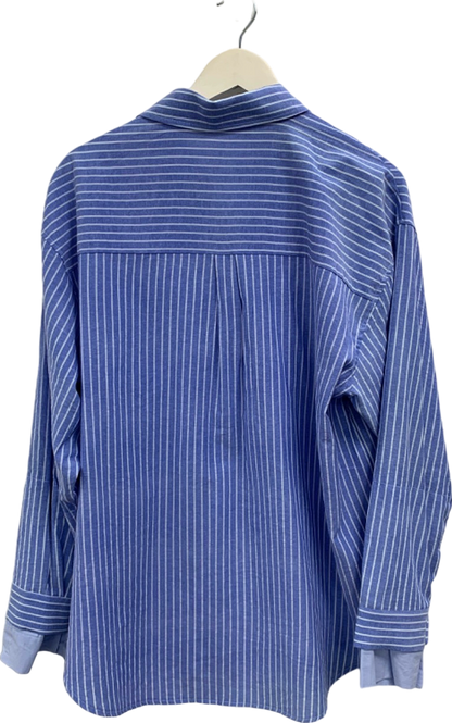 Storets Blue Striped Shirt UK S/M