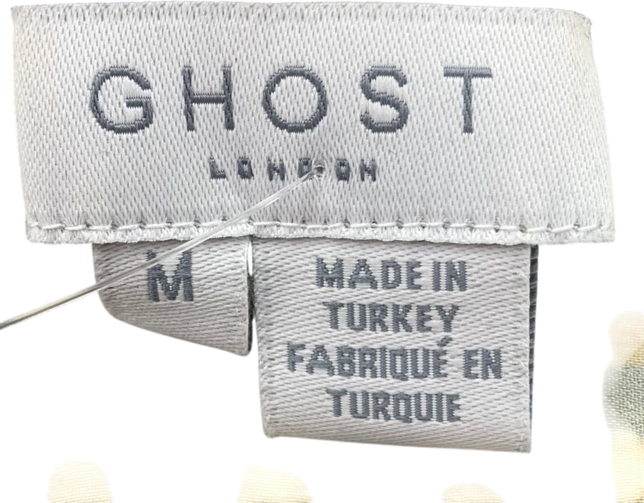 ghost Yellow Immy Dress UK M