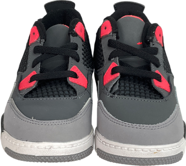 Jordan Grey 4 Retro Td 'infrared' Trainers Infant UK 9.5 EU 27 👼
