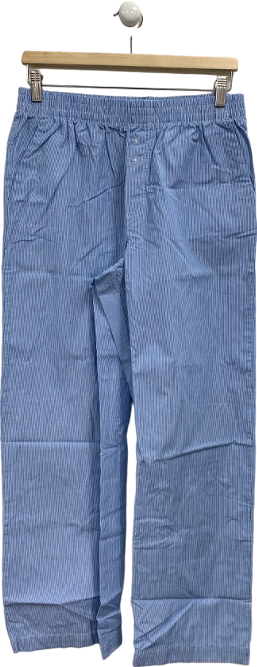 Cotton:On Blue Gigi Stripe Noah Pant UK 10