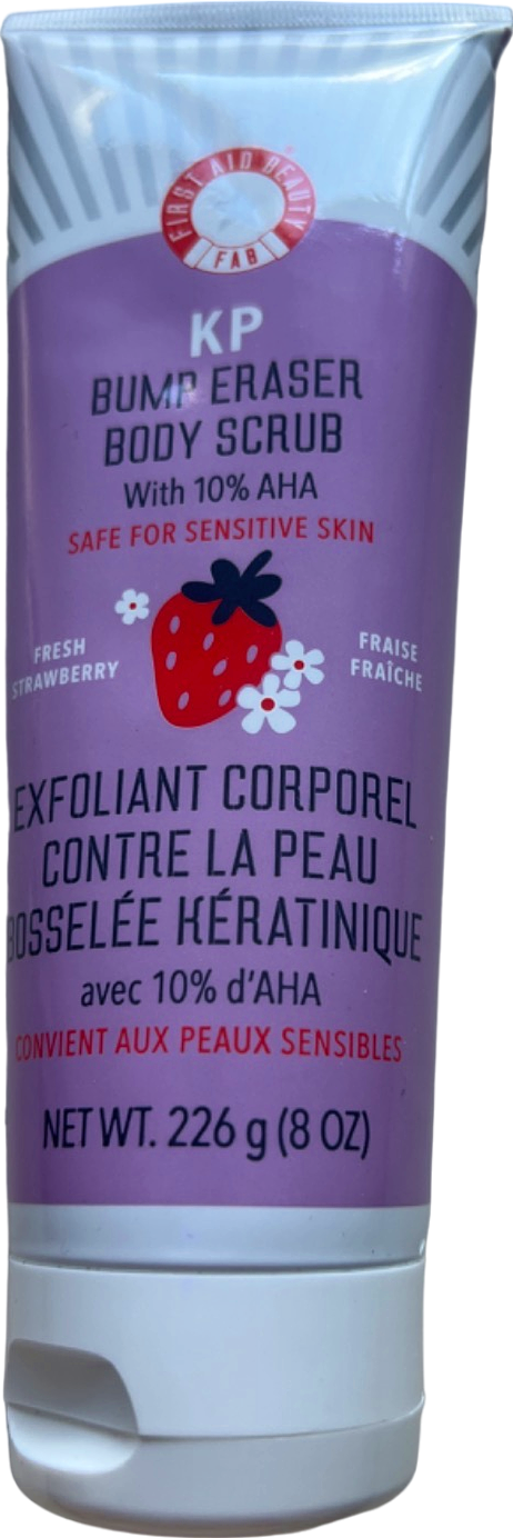First Aid Beauty KP Bump Eraser Body Scrub for Sensitive Skin 226g