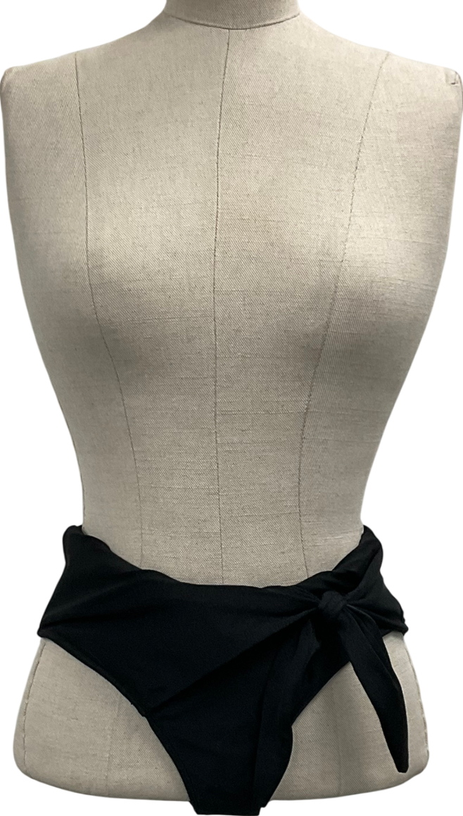 House of Harlow 1960 Black Bow Bikini Bottoms UK XXS