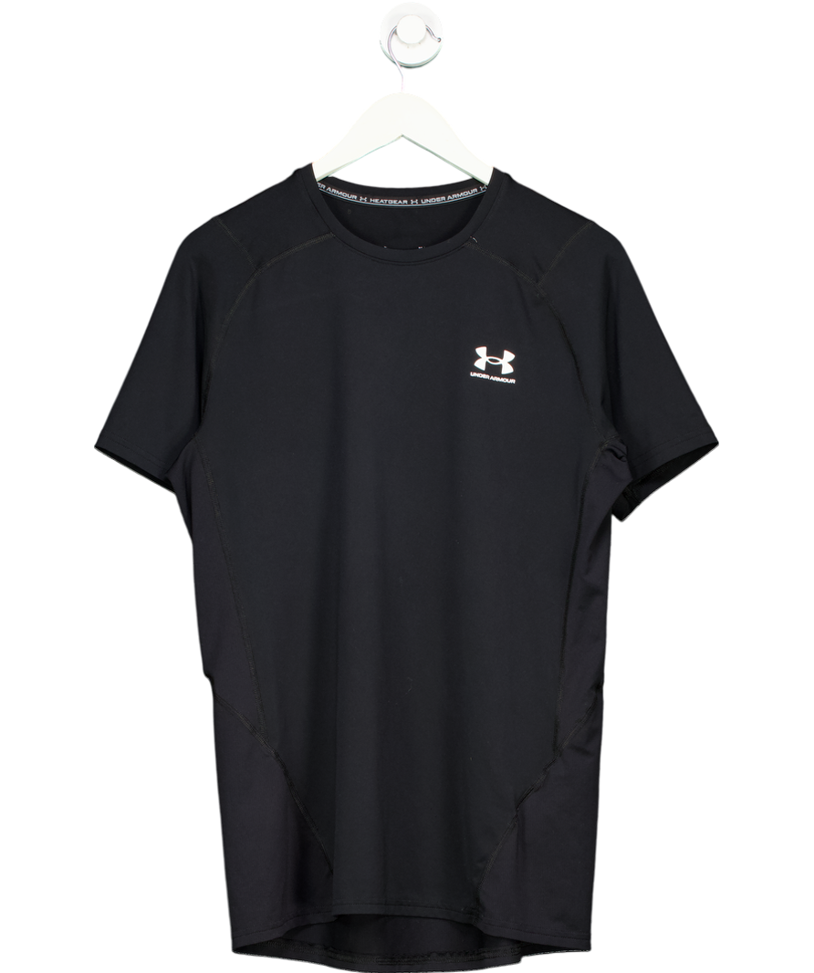 Under Armour Black Heatgear Short Sleeve UK M