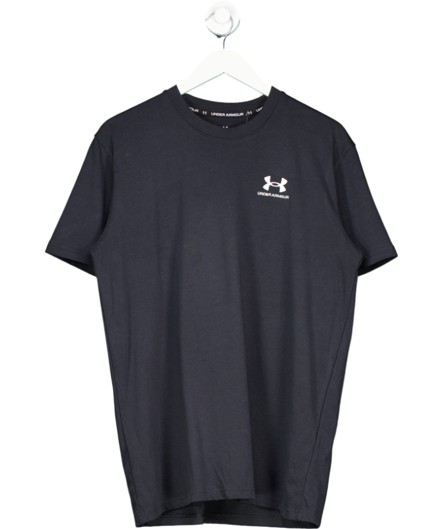 Under Armour Black Cotton T-shirt UK M