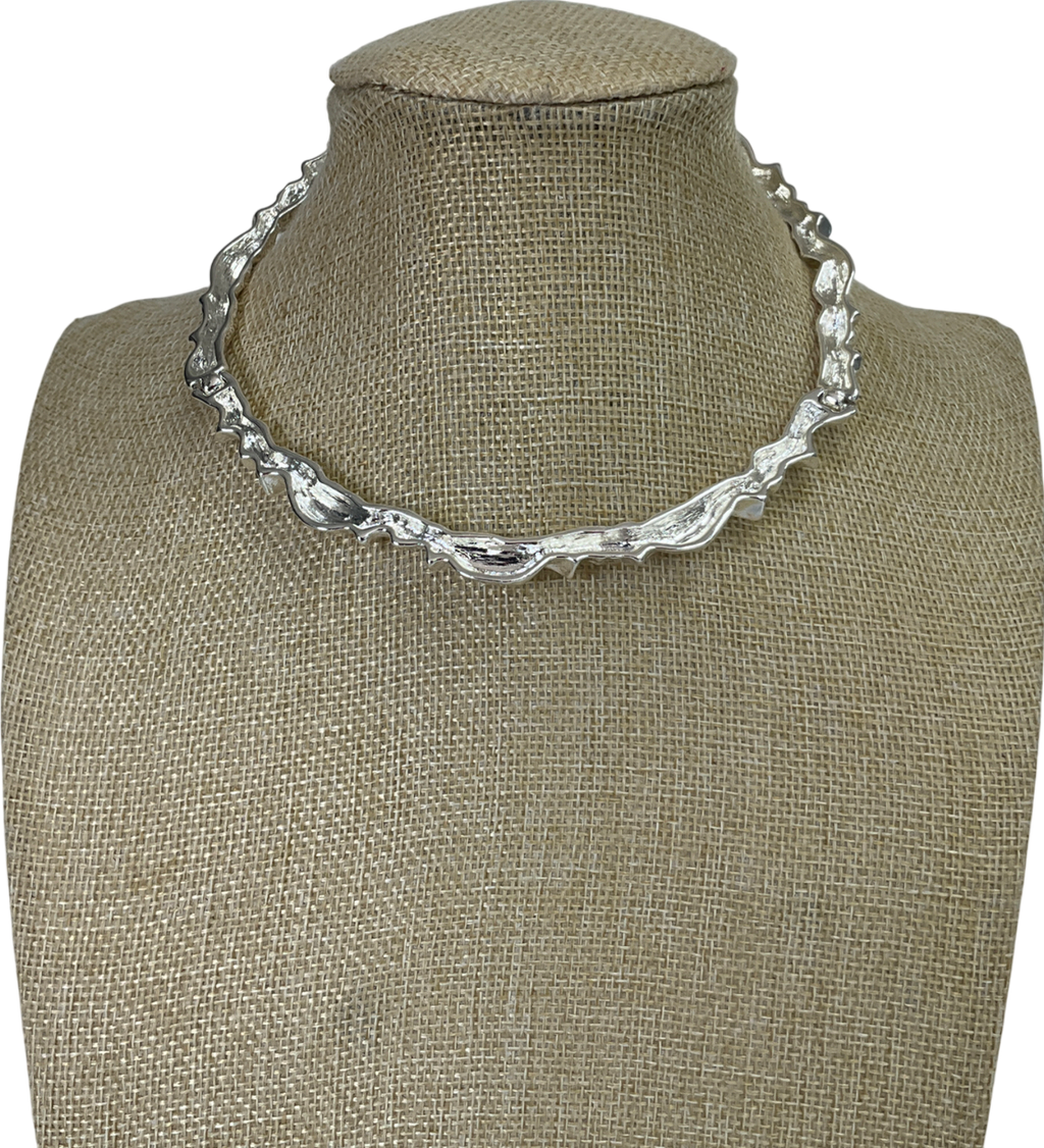 pilgrim Metallic Sunset Necklace Silver-plated