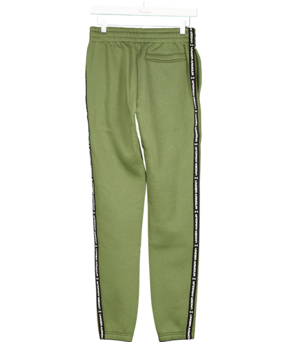 Under Armour Green Icon Fleece Taping Joggers UK S