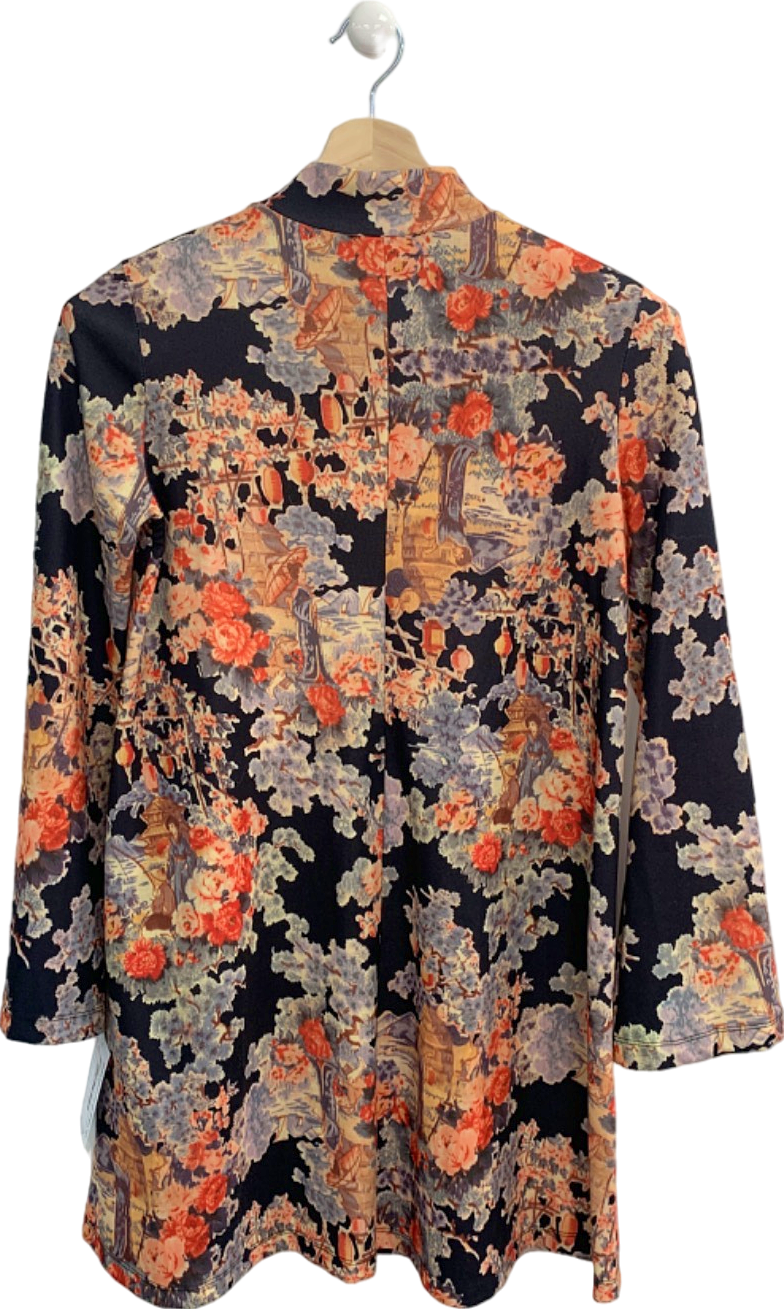 Zara Multicolour Floral Print Tunic Dress UK M
