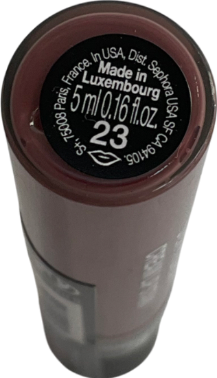Sephora Cream Lip Stain Matte Liquid Lipstick 123 Brownie 5ml