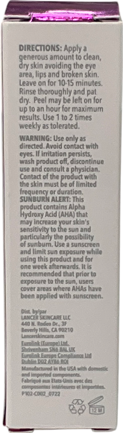 Lancer Caviar Lime Acid Peel 15ml