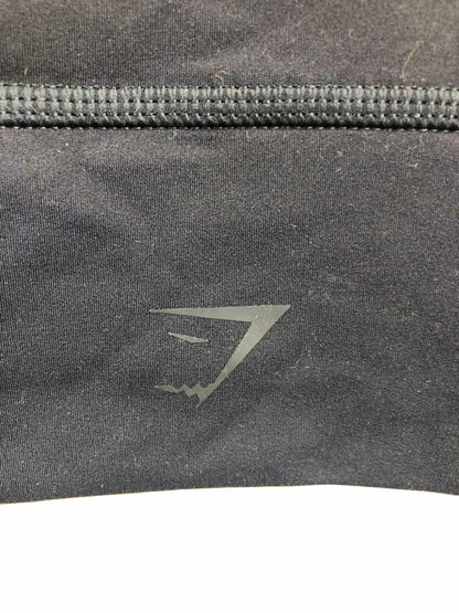 Gymshark Black Long Sleeve Cropped Top S
