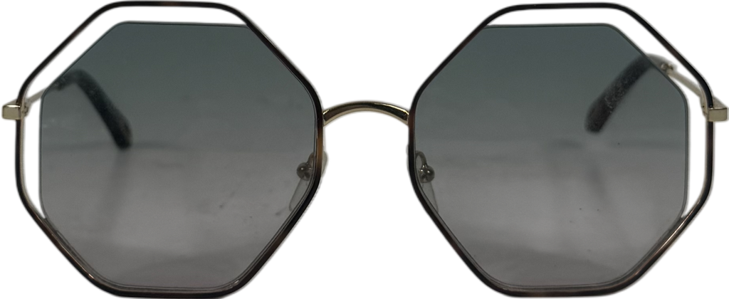 Chloé Metallic Poppy Sunglasses One Size