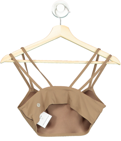 Lululemon Brown Double Strap Sports Bra