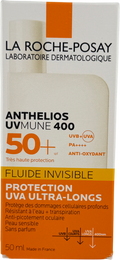 La Roche-Posay Anthelios Uvmune 400 Invisible Fluid Non-perfumed Suncream Spf50+ 50ml