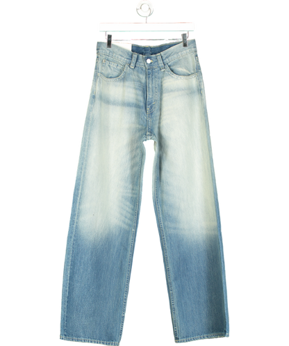 Cheap Monday Blue Wide Leg Faded Jeans W31