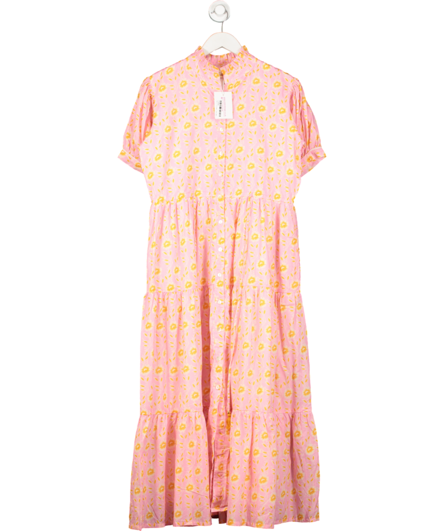 Sister Pink Antibes Maxi Dress UK M/L
