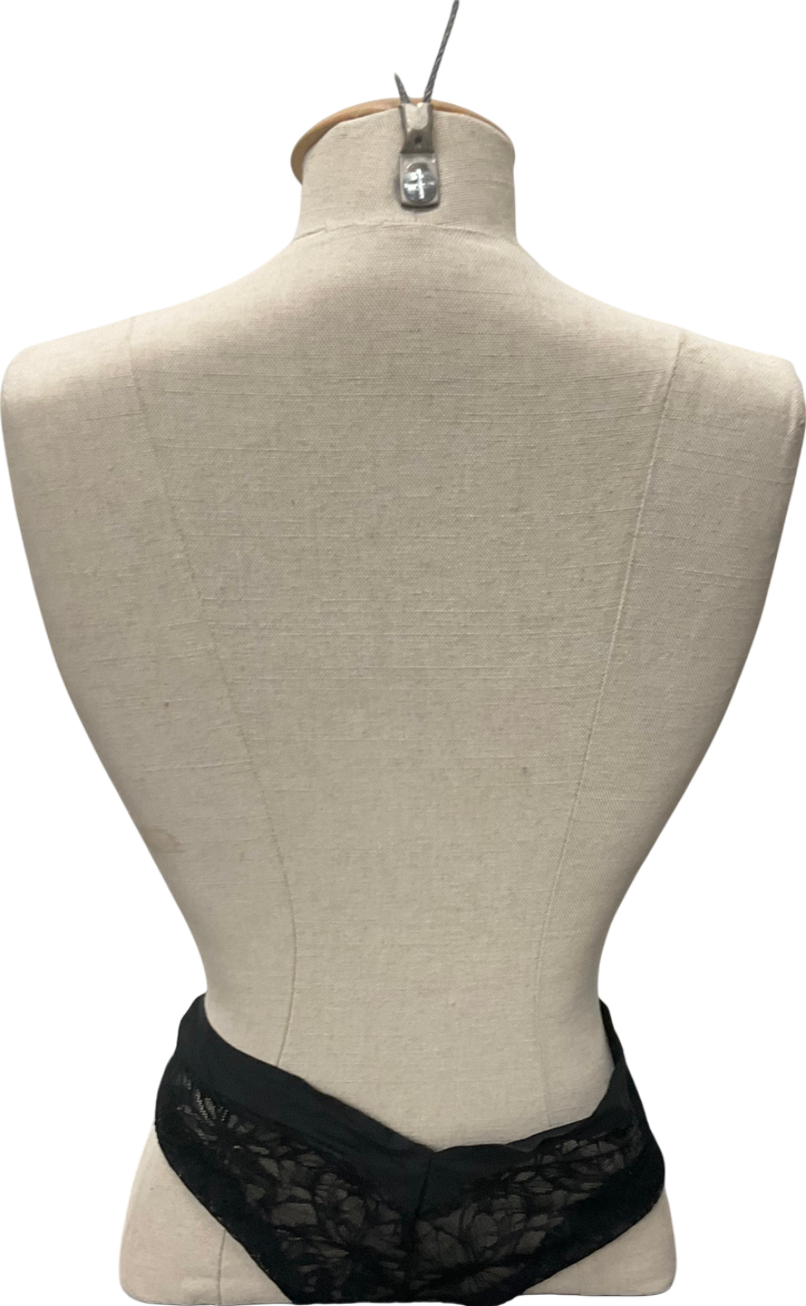 Triumph Black Body Make-up Illusion Lace UK 8