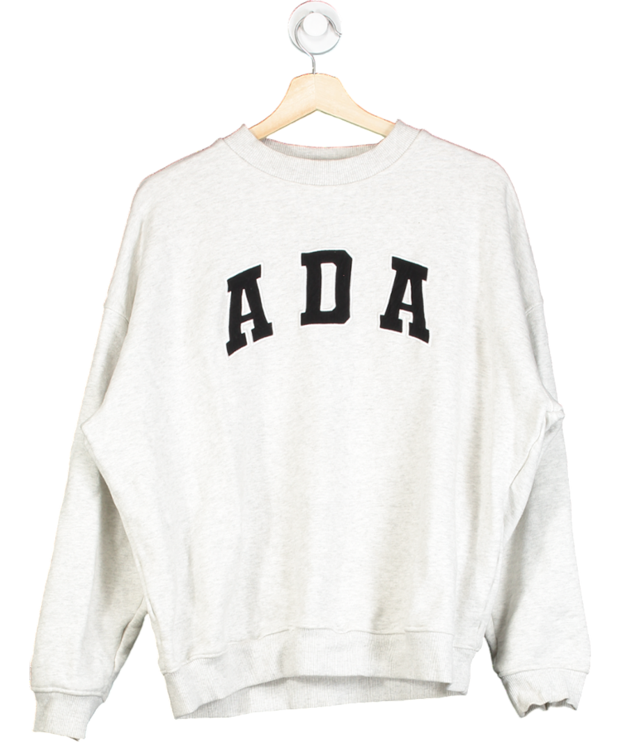 Adanola Ada Oversized Sweatshirt - Light Grey Melange UK M