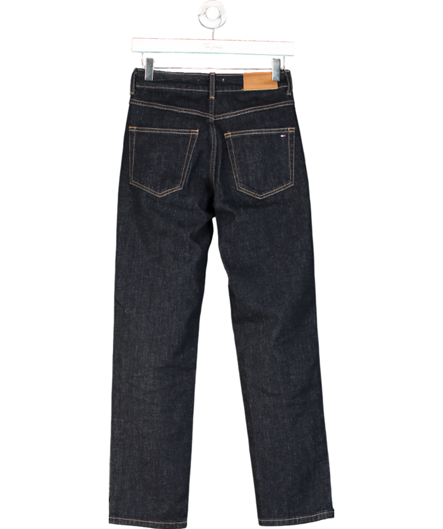 Tommy Hilfiger Blue Classic Straight Leg High Rise Jeans L30 W25