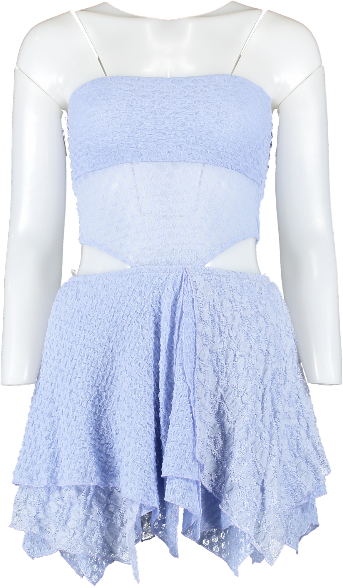 Naia Blue Harebell Lace Dress UK XS