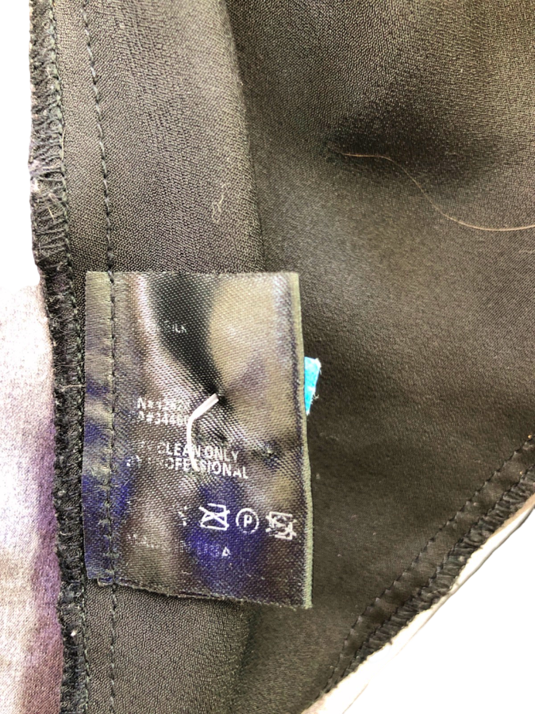 VEDA Black Tank Top UK Size S