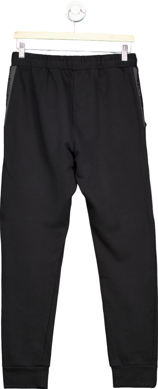 Fendi Black / Grey FF Logo Pocket Jogger Trousers UK S