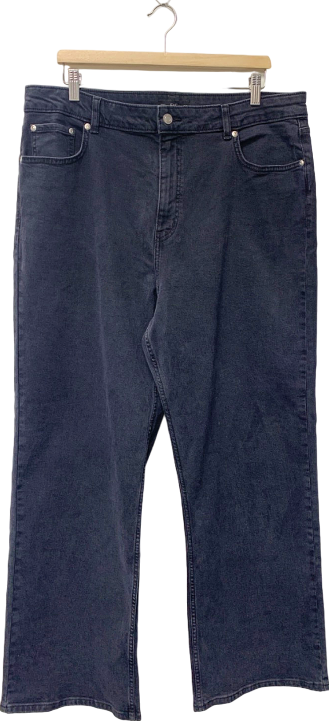 F&F Black Denim Jeans UK 18