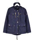 Michael Kors Blue Water Resistant Coat UK S