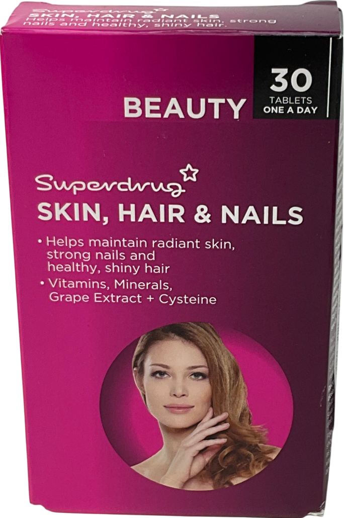 Superdrug Skin Hair & Nails - 30 Tablets 30 tablets