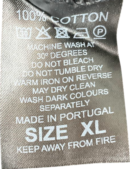 milana studios Black Heavyweight Hearts T-shirt UK XL