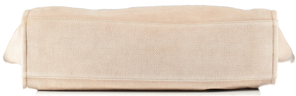 Chanel Beige Deauville Extra Large Tote Bag - Rare