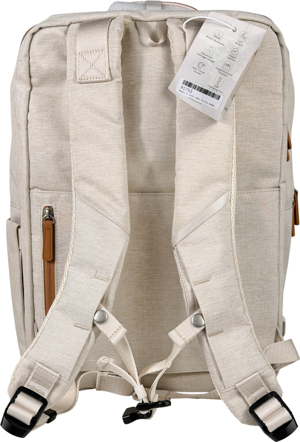 Beige Nordace Siena Pro 15 Backpack