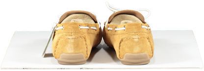 Geox Beige Camel Suede Leather Respira Loafer Driving Shoe BNIB UK 7 EU 40 👠
