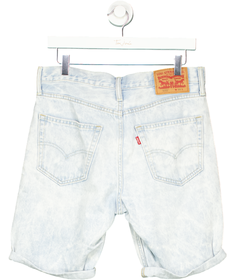 levis Blue 522 Jorts Shorts W30