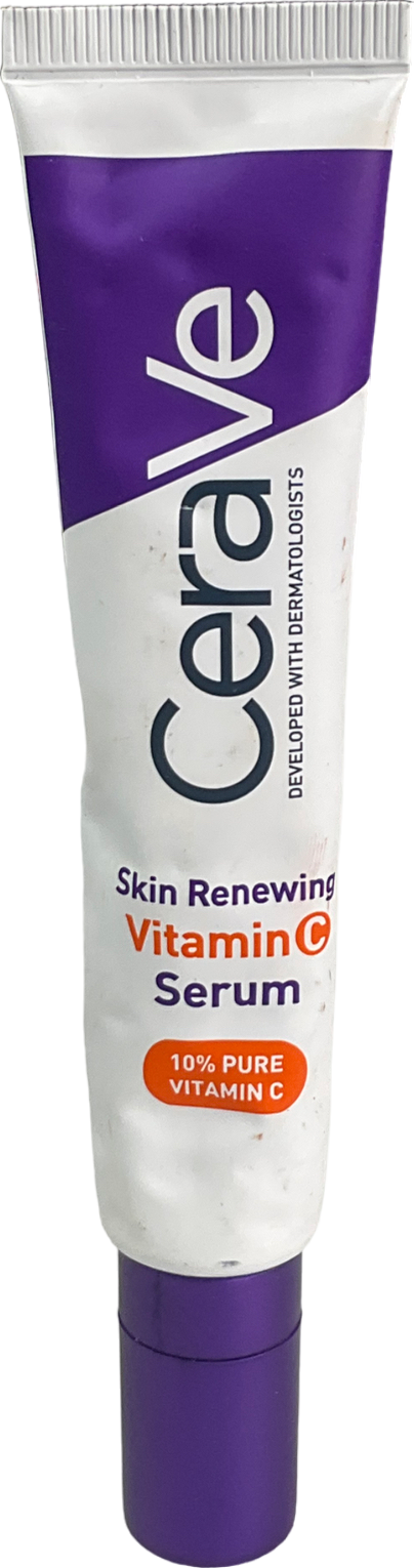 Cerave Renewing 10% Pure Vitamin C Serum With Ceramides For Brighter & Smoother Skin 30ml