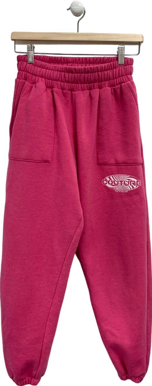 Couture Club Pink Lounge Joggers UK 8