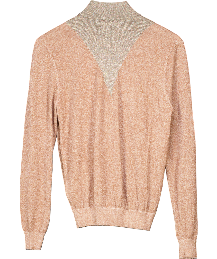 Bellerose Metallic Dilar Sparkle Zip Through Top UK XS/S