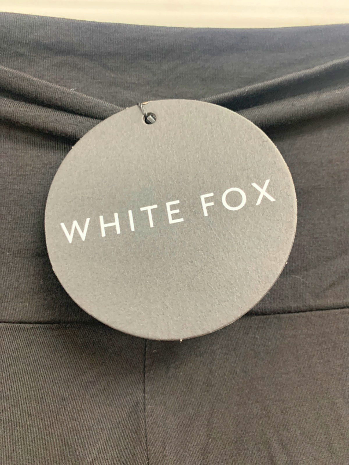 White Fox Black Don't You Worry Pants UK S