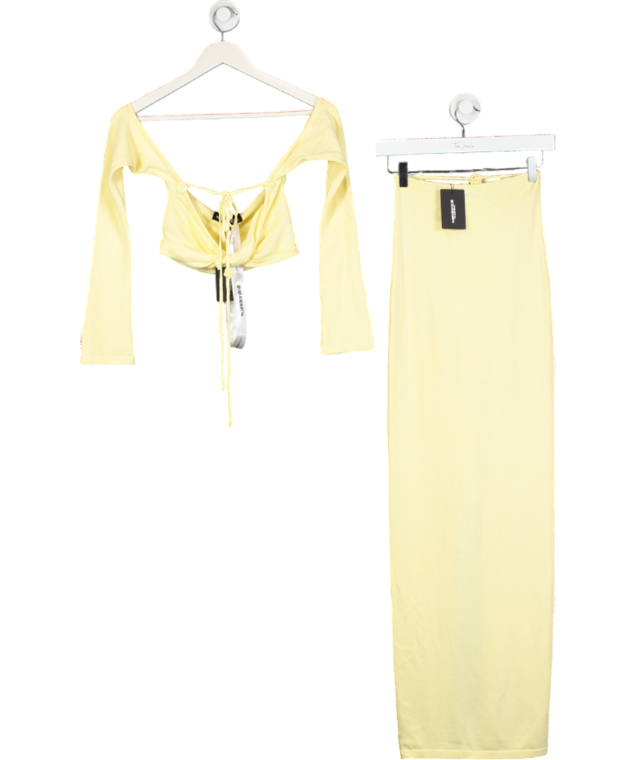 Wanderdoll Yellow Ophelia Maxi Skirt And Top UK XS